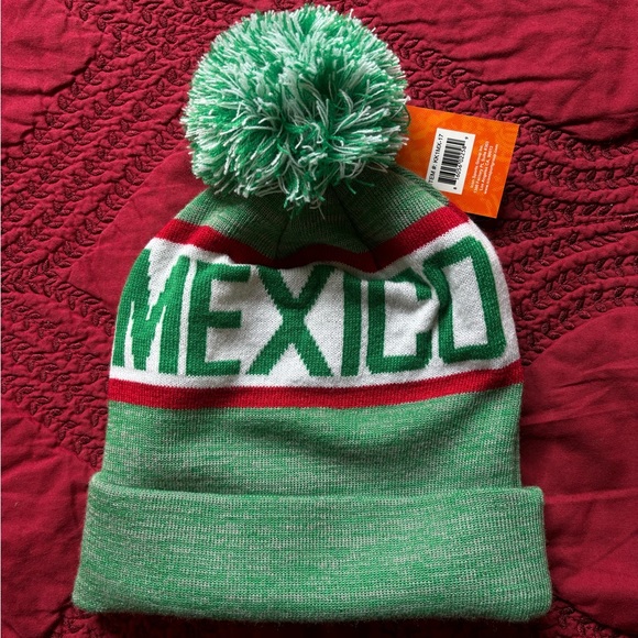 MÉXICO BEANIE , ICON SPORTS , 100% ACRYLC - Picture 2 of 3